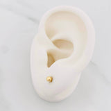 Topos Bola Diamantada 0.4g / 3mm Oro Amarillo 18K