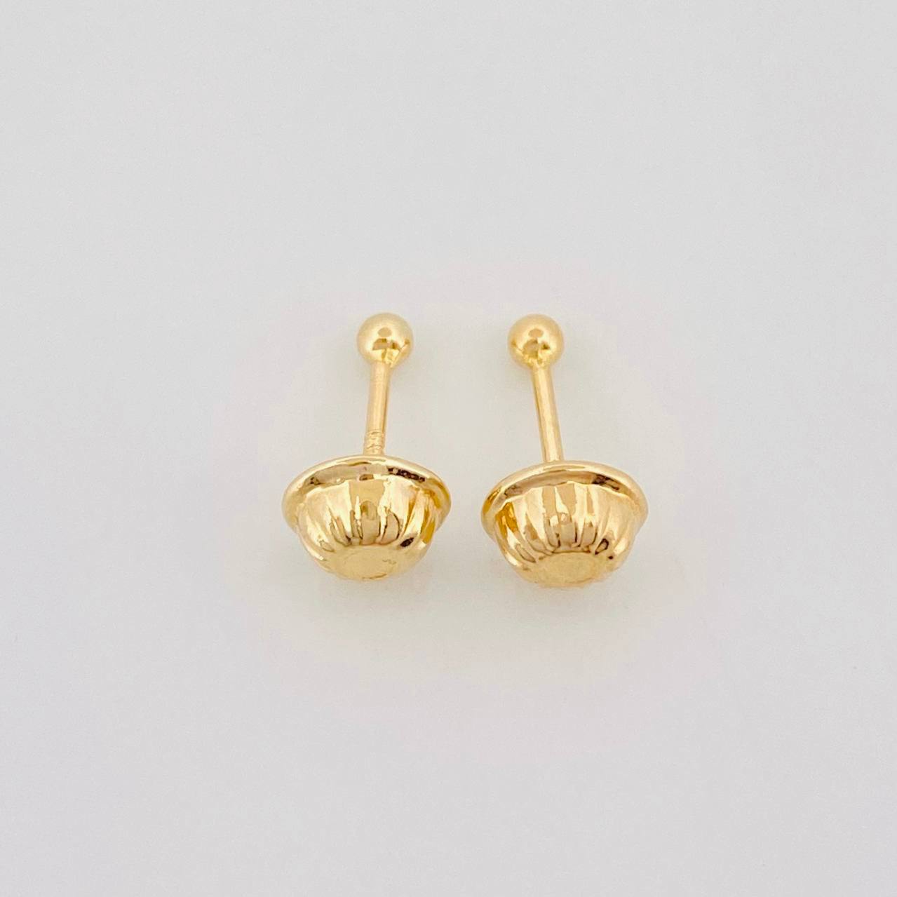 Topos Bola Lisa 0.35g / 2mm Oro Amarillo 18K