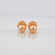 Topos Bola Diamantada 0.5g / 4mm Oro Rosa 18K