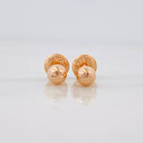 Topos Bola Diamantada 0.5g / 4mm Oro Rosa 18K