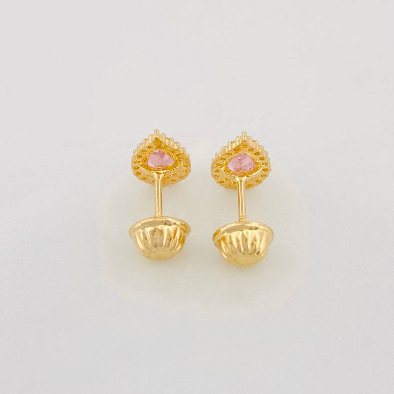 Topos Halo Gota 0.95g / 5.35mm Oro Amarillo 18K