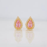 Topos Halo Gota 0.95g / 5.35mm Oro Amarillo 18K