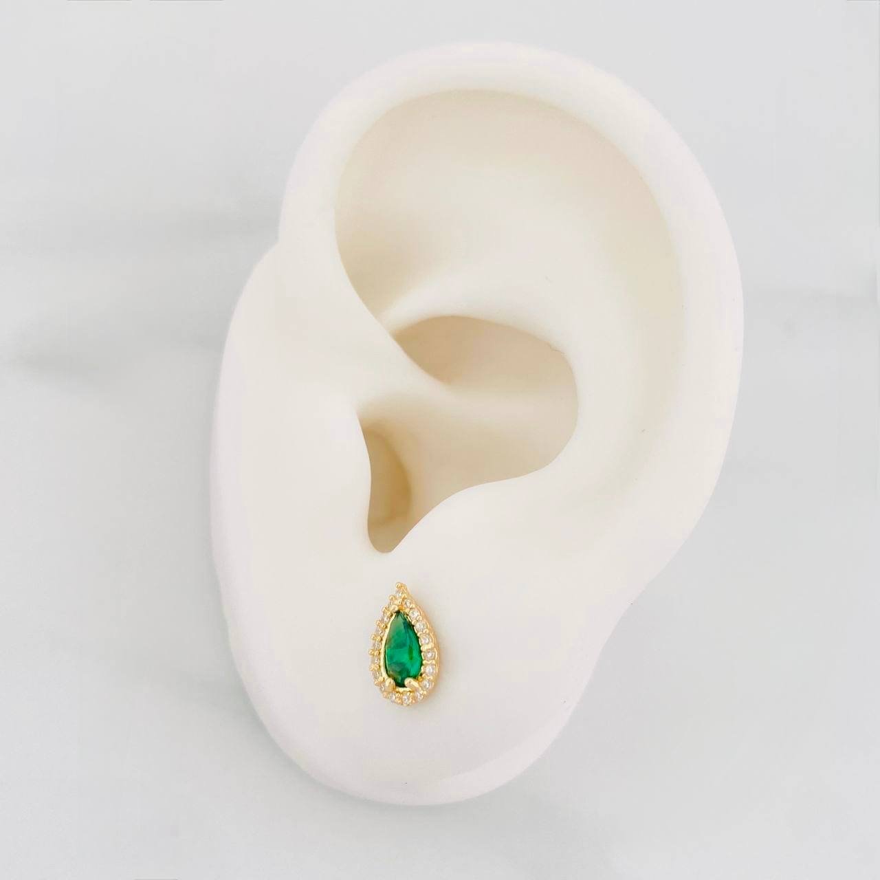 Topos Halo Gota 0.95g / 5.6mm Oro Amarillo 18K