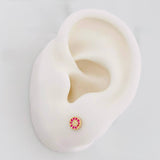 Topos Circulo 0.7g / 4.8mm Oro Amarillo 18K