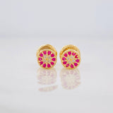Topos Circulo 0.7g / 4.8mm Oro Amarillo 18K