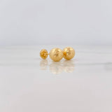 Topos Bola Diamantada 1.15g / 8mm Oro Amarillo 18K