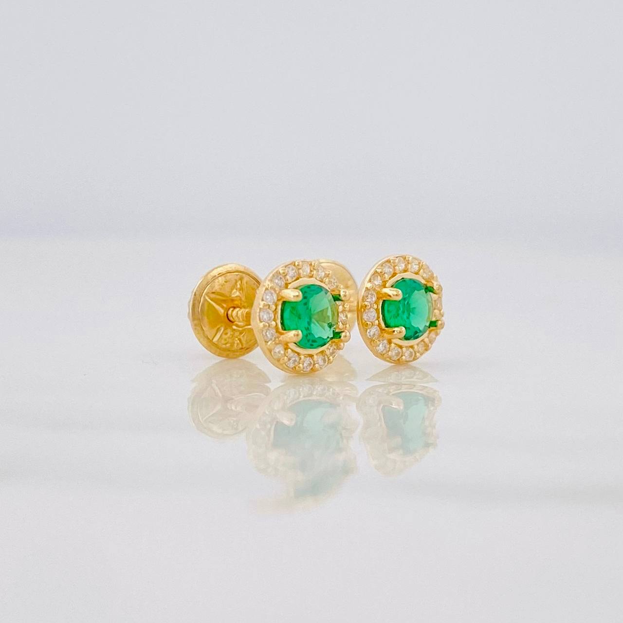 Topos Halo Circulo 1g / 6.2mm Oro Amarillo 18K