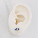 Topos Tiara 0.8g / 8.5mm Oro Amarillo 18K