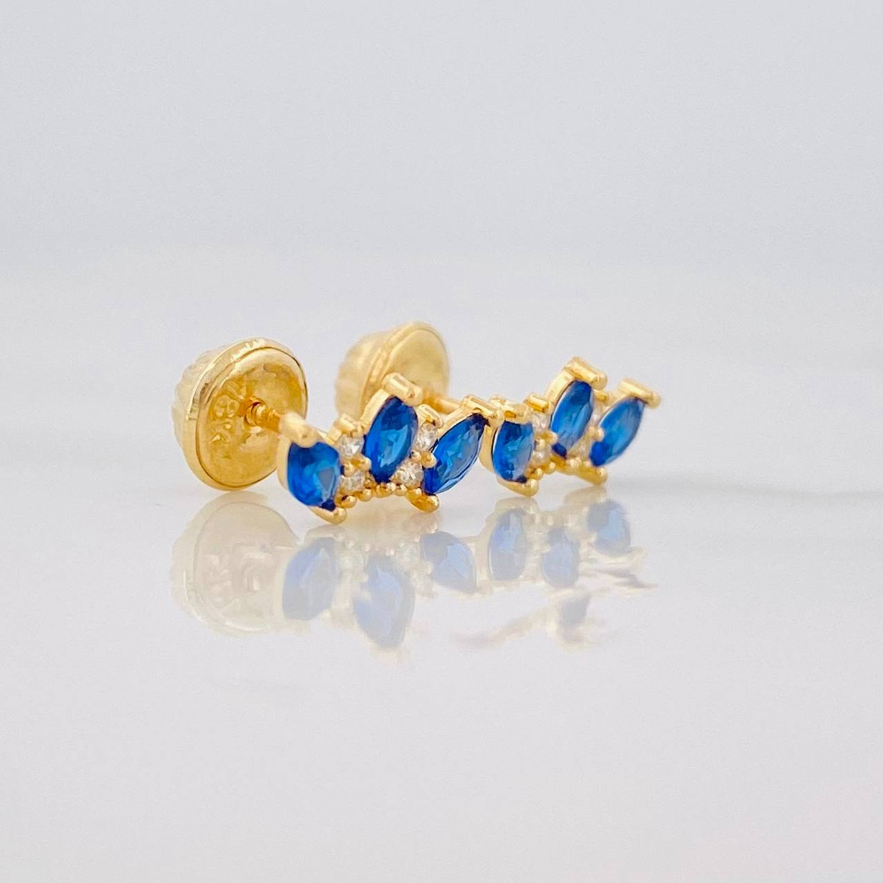 Topos Tiara 0.75g / 8.9mm Oro Amarillo 18K