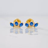 Topos Tiara 0.8g / 8.5mm Oro Amarillo 18K