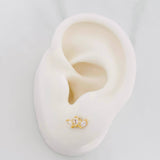 Topos Tiara 0.8g / 8.9mm Oro Amarillo 18K