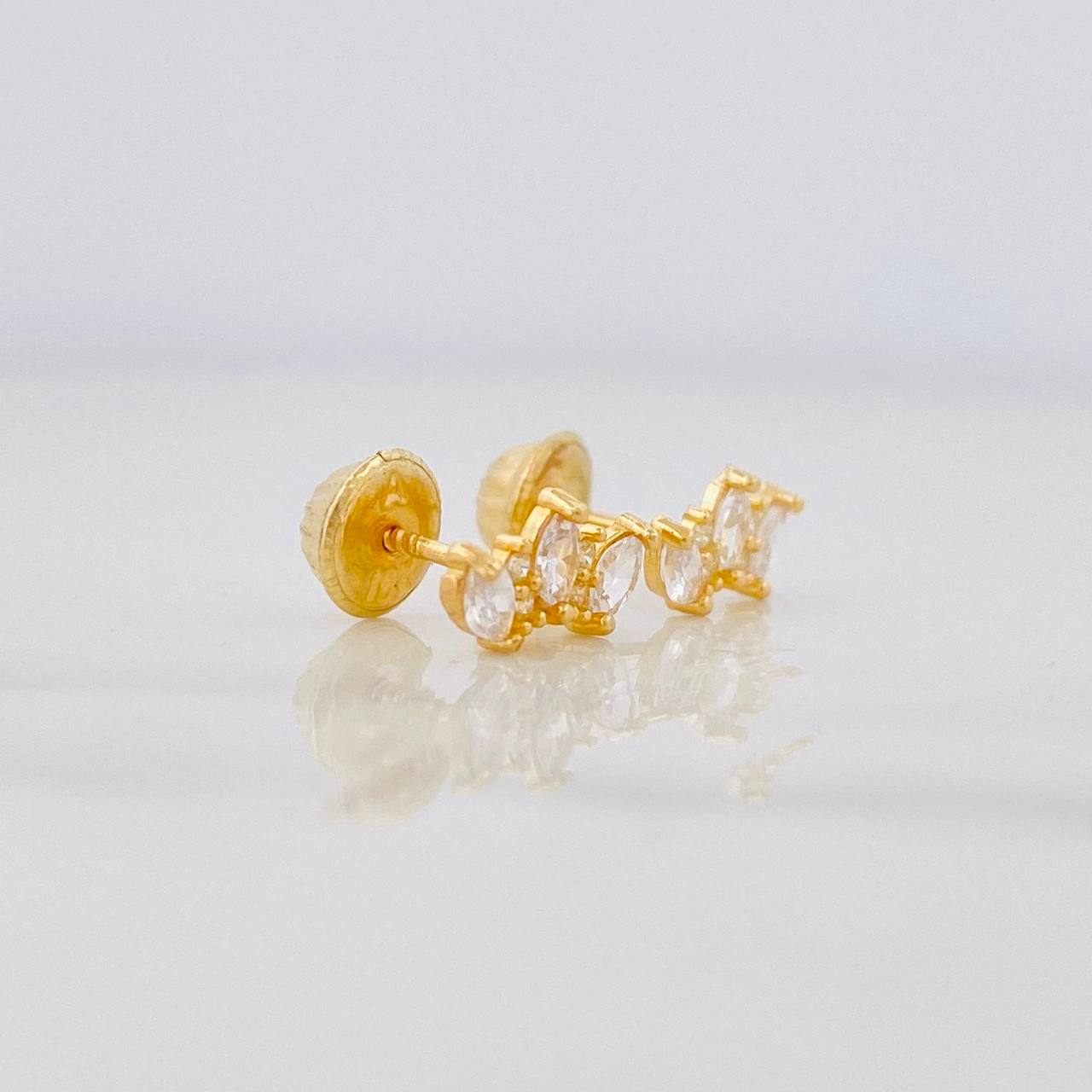 Topos Tiara 0.8g / 8.9mm Oro Amarillo 18K