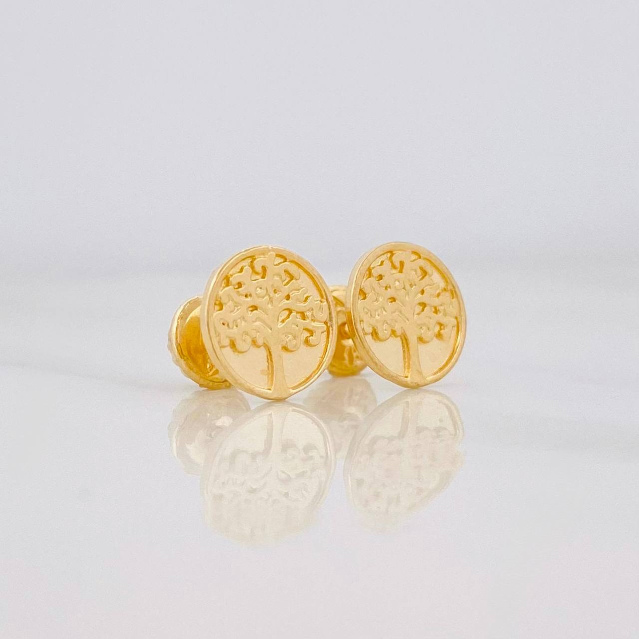 Topos Arbol 1.35g / 8.3mm Oro Amarillo 18K