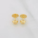 Topos Circulo Diamantado 0.7g / 6.9mm Oro Amarillo 18K