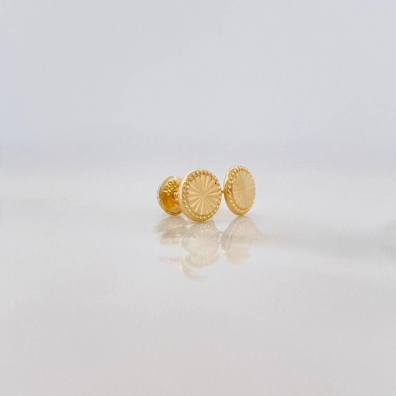 Topos Circulo 0.7g / 7mm Oro Amarillo 18K