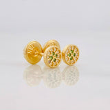 Topos Circulo 0.7g / 4.6mm Oro Amarillo 18K