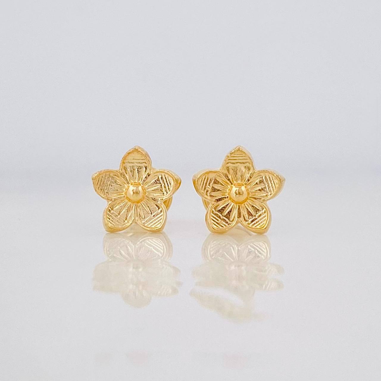 Topos Flores 1.25g / 706mm Oro Amarillo 18K