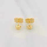 Topos Trebol 0.95g / 8.2mm Oro Amarillo 18K