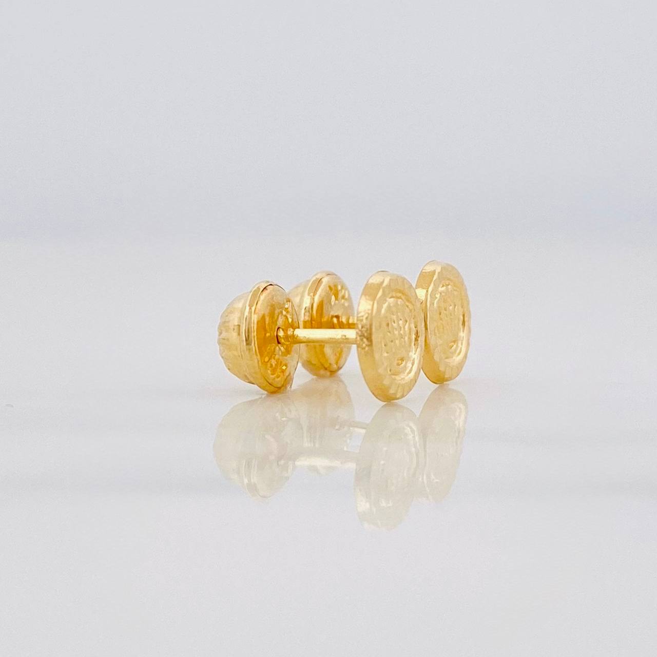Topos Corona Diamantada 0.5g / 6.2mm Oro Amarillo 18K