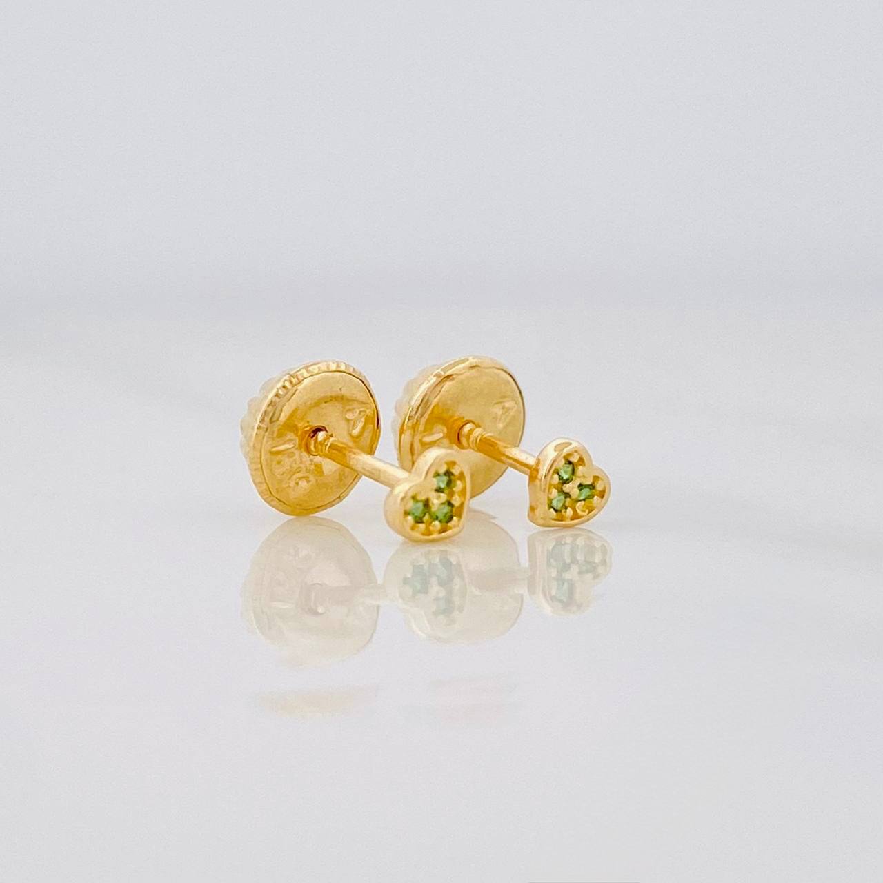 Topos Corazon 0.45g / 3mm Oro Amarillo 18K