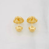 Topos Corazon 0.75g / 8.05mm Oro Amarillo 18K