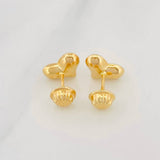 Topos Corazon 0.75g / 9.7mm Oro Amarillo 18K