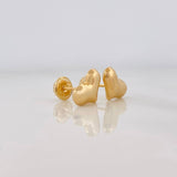 Topos Corazon 0.75g / 9.7mm Oro Amarillo 18K