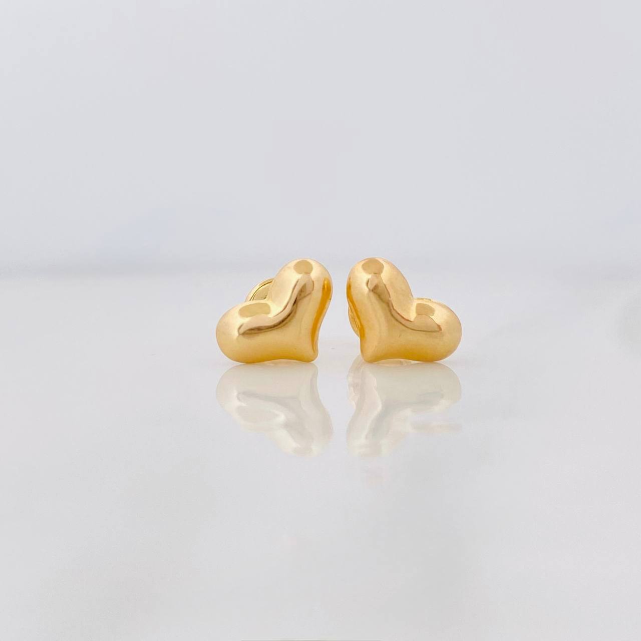 Topos Corazon 0.75g / 9.7mm Oro Amarillo 18K