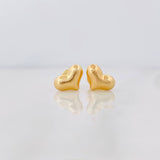 Topos Corazón 0.95g / 10mm Oro Amarillo 18K