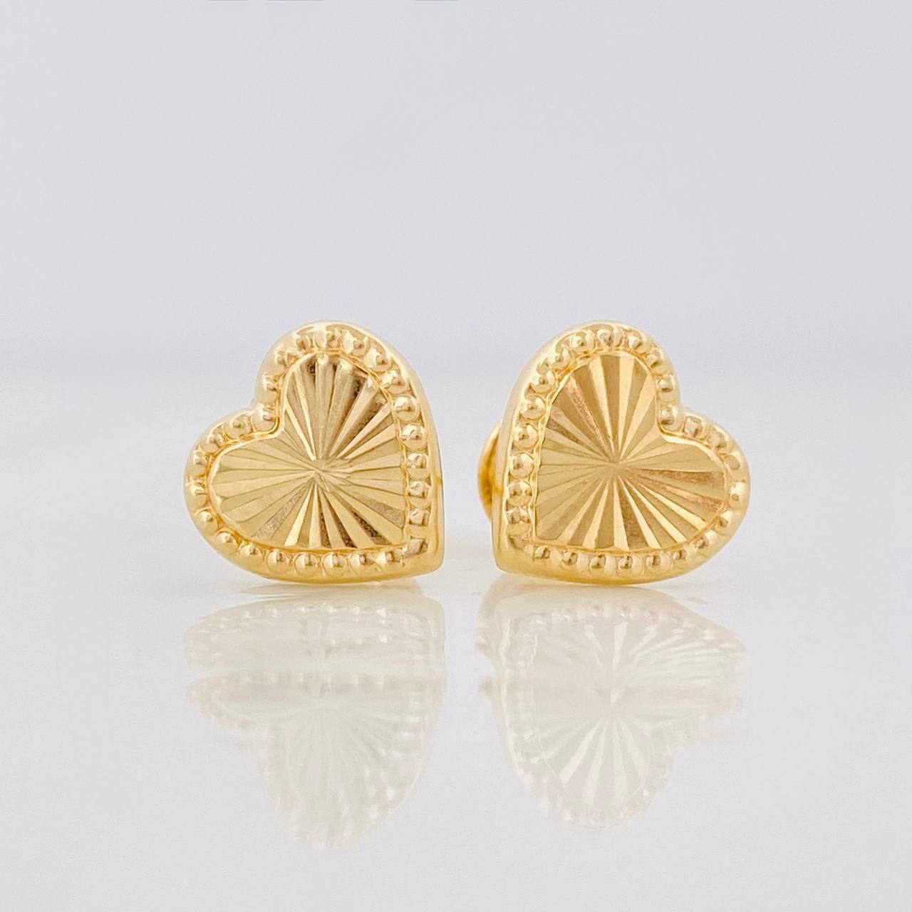 Topos Corazon 0.85g / 8.8mm Oro Amarillo 18K