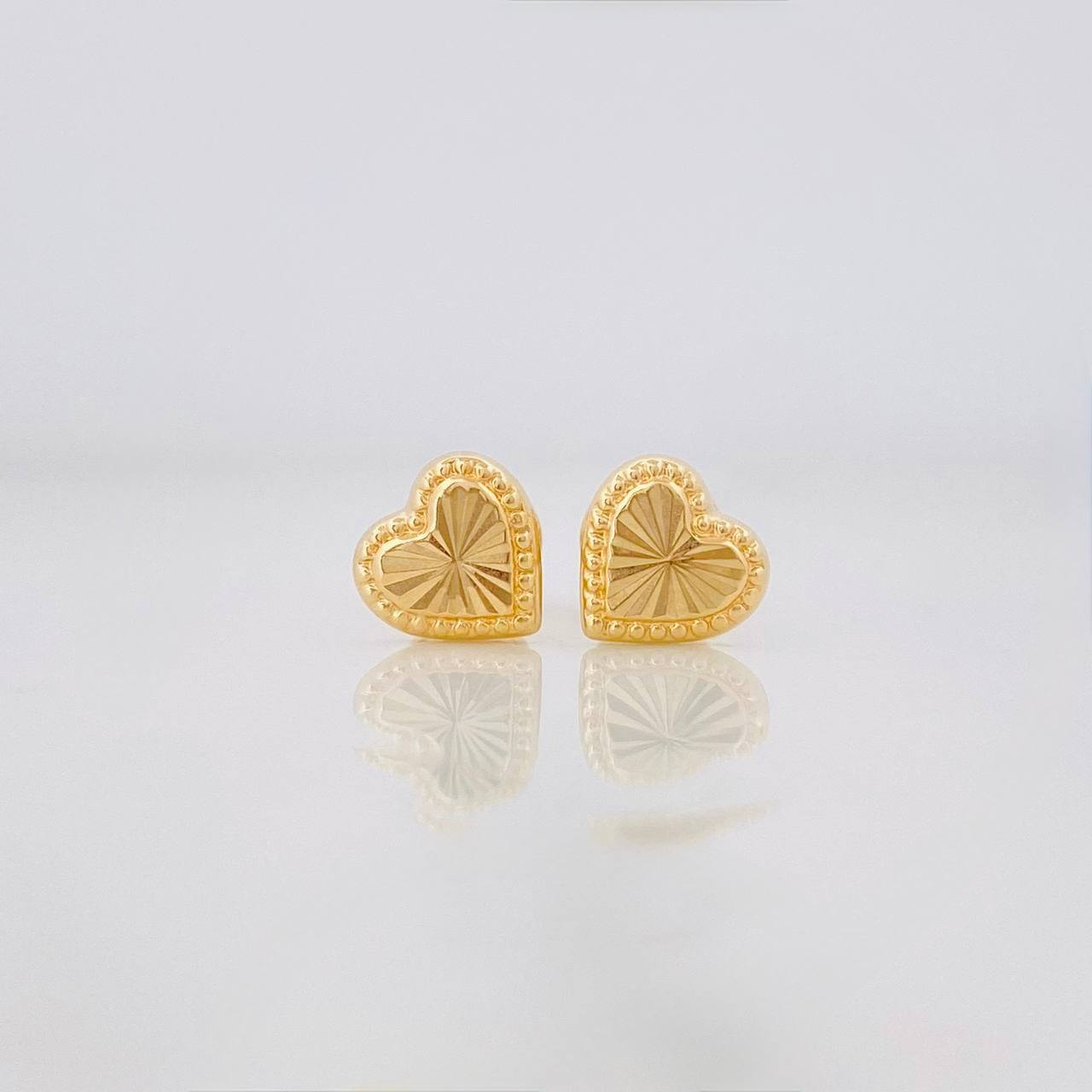 Topos Corazon 0.6g / 6.4mm Oro Amarillo 18K