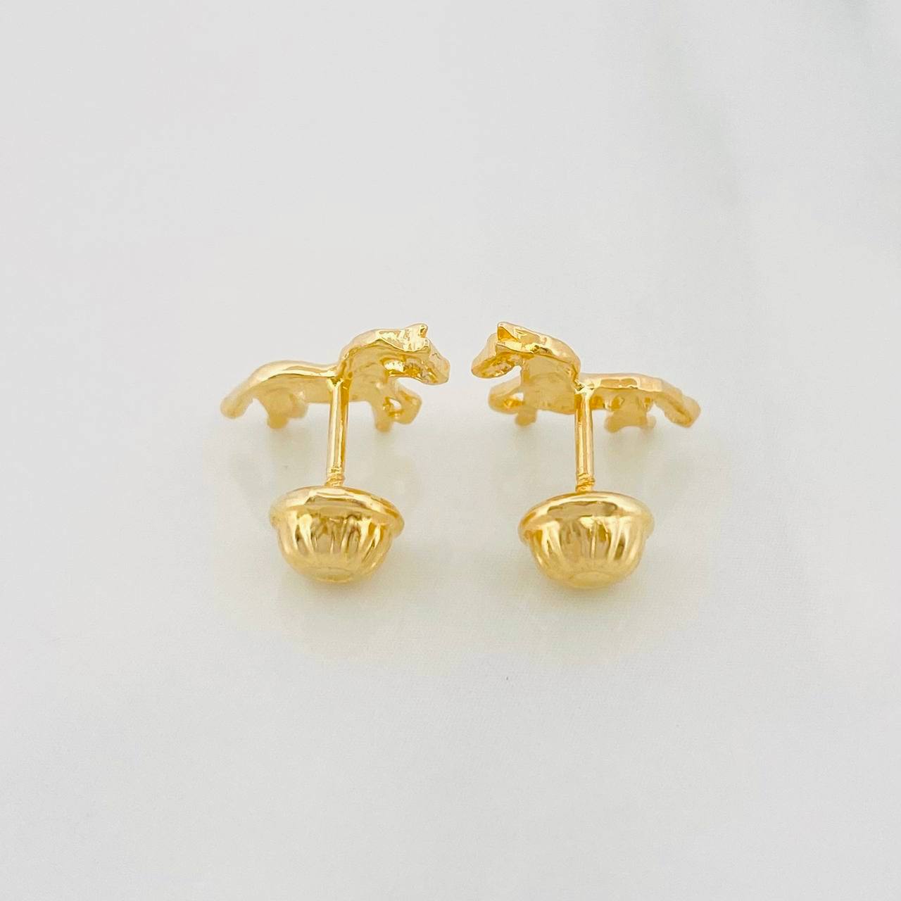 Topos Caballos 1.1g / 8.1mm Oro Amarillo 18K