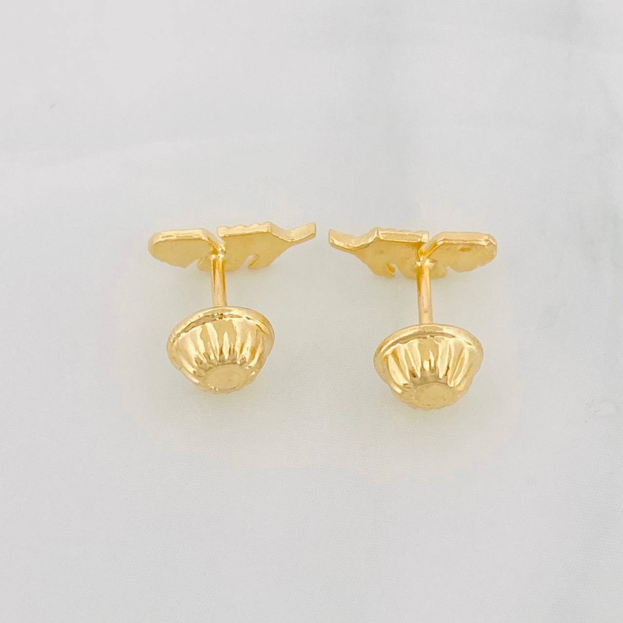 Topos Hojas 0.7g / 3.3mm Oro Amarillo 18K