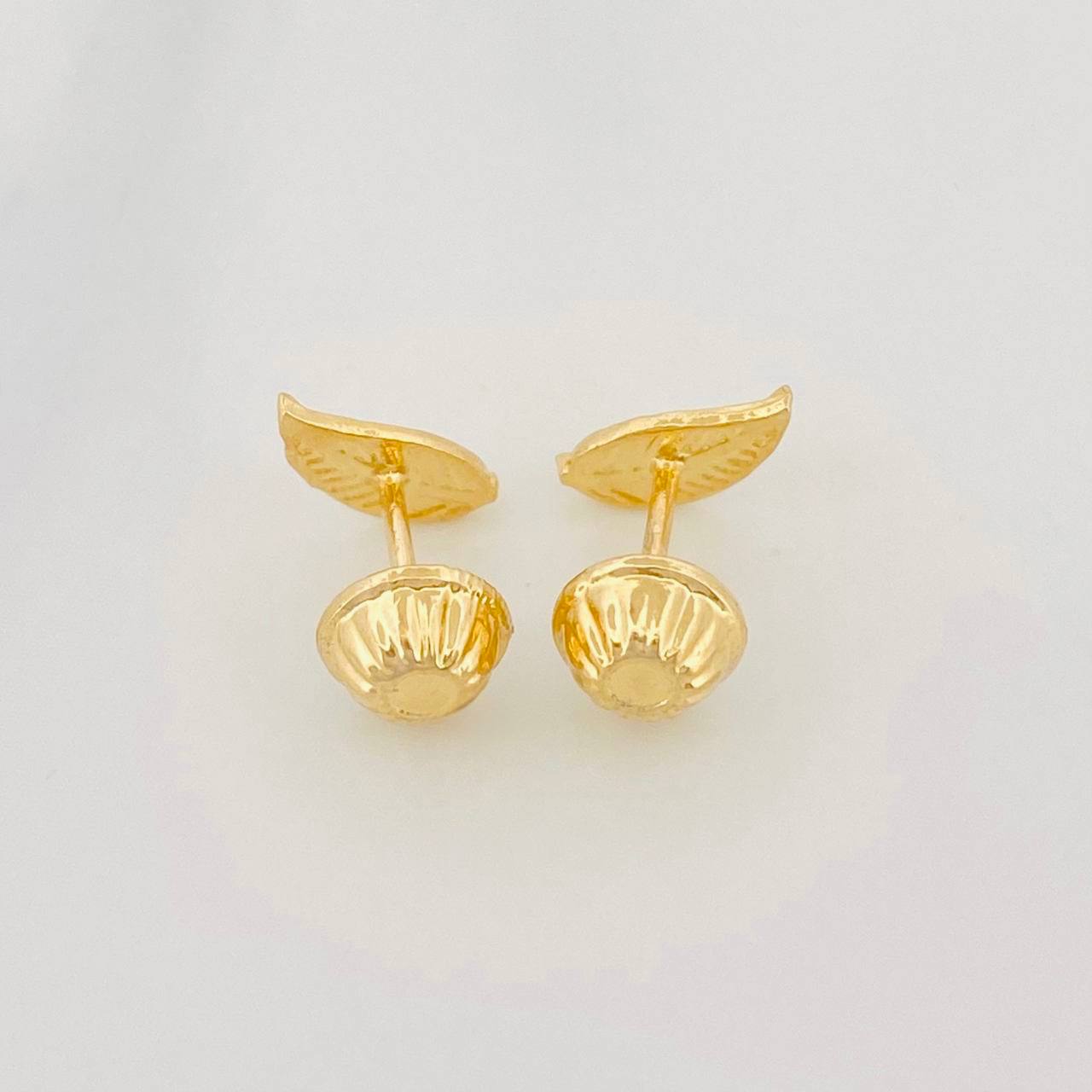 Topos Hojas 0.7g / 3.55mm Oro Amarillo 18K