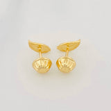Topos Hojas 0.7g / 3.55mm Oro Amarillo 18K