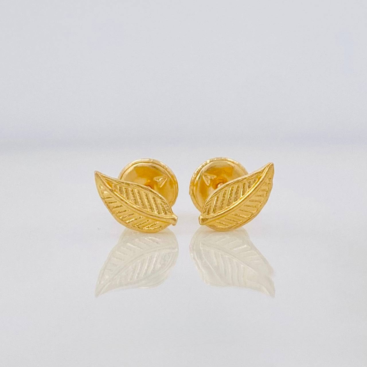Topos Hojas 0.7g / 3.55mm Oro Amarillo 18K