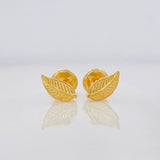 Topos Hojas 0.7g / 3.55mm Oro Amarillo 18K