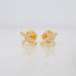 Topos Cruz 0.65g / 6.5mm Oro Amarillo 18K