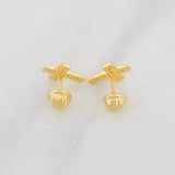 Topos Cruz 1.2g / 7.7mm Oro Amarillo 18K