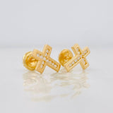 Topos Cruz 1.2g / 7.7mm Oro Amarillo 18K