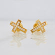 Topos Cruz 1.2g / 7.7mm Oro Amarillo 18K