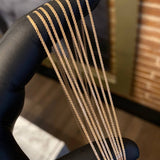 Cadena China 1.6gr / 50cm / 1mm Oro Rosa +1