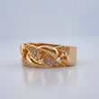 Anillo Cubano 5.7gr / T7 3/4 / Oro Amarillo 18K +