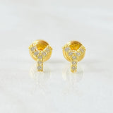 Topos Letra Y 0.7gr / 5mm Oro Amarillo 18K ©