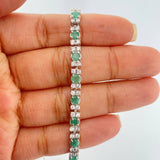 Pulso Tipo Tennis Morralla 10.75gr / 16cm / 4.27mm Plata 925 %