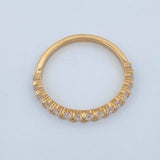 Anillo Churumbela 1.75gr / T6 3/4 / Oro Amarillo 18K %