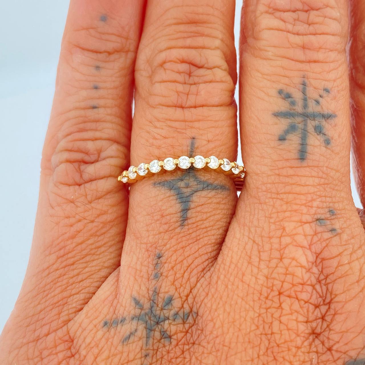 Anillo Churumbela 1.45gr / T5 3/4 / Oro Amarillo 18K %