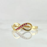 Anillo Infinito Parcial 1.6gr / T7 1/2 / Oro 18K -