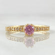 Anillo Solitario Coronado 2.05gr / T6 3/4 / Oro 18K ©