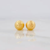 Topos Bola Diamantada 1.1g / 8mm Oro Amarillo 18K